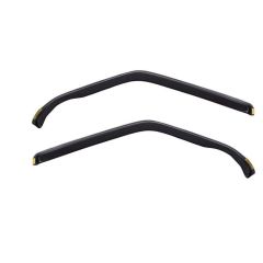 Deflecteurs d'air Déflecteurs de Vent Compatible Avec Volkswagen Caddy 2003-2020, Ensemble 2 pièces, Noir, Fumé, Aérodynamique, Montage facile