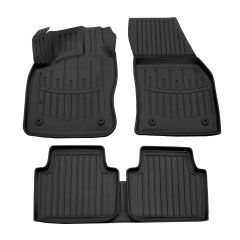 3D Tapis De Sol En Caoutchouc Premium Compatible Avec Seat Tarraco depuis 2018 5pcs, Système de Fixation, Bord Haut, Noir, Antidérapant, Facile à Nettoyer, Toutes Saisons