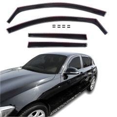J&J AUTOMOTIVE | Déflecteurs d'air GP compatibles avec BMW Série 1 F20 5 portes (2011-2019) - Lot de 4
