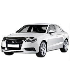 Bra Capot Déflecteur Protection Pour Audi A3 8V 2012 - 2020, Aérodynamique, Assemblage facile, Fumé, Mélange d'acrylique, Aucun perçage requis