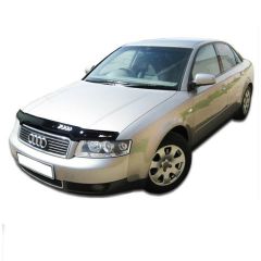 Bra Capot Déflecteur Protection Pour Audi A4 B6 2000-2004, Aérodynamique, Assemblage facile, Fumé, Mélange d'acrylique, Aucun perçage requis