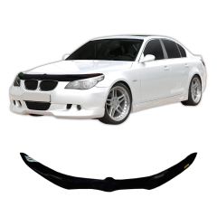 Bra Capot Déflecteur Protection Pour Bmw 5 Series E60, E61 2003-2010, Aérodynamique, Assemblage facile, Fumé, Mélange d'acrylique, Aucun perçage requis
