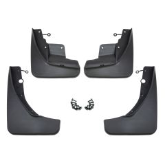 | Bavettes garde-boue Jeu De 4 Pièces pour Grand Cherokee 2011-2017, Lavable, Facile à assembler, Durable, PAS de forme universelle, 2 avant + 2 arrière