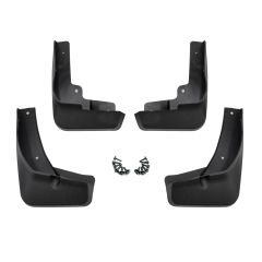 | Bavettes garde-boue Jeu De 4 Pièces pour Eclipse Cross depuis 2018, Lavable, Facile à assembler, Durable, PAS de forme universelle, 2 avant + 2 arrière