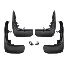 | Bavettes garde-boue Jeu De 4 Pièces pour Range Rover Sport 1 2005-2012, Lavable, Facile à assembler, Durable, PAS de forme universelle, 2 avant + 2 arrière