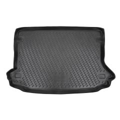 Tapis De Coffre Caoutchouc Premium Compatible Avec Ford Ecosport 2013-2022, Protection pour Le Transport des Bagages, Bord Haut, Antidérapant, Inodore