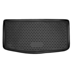 Tapis De Coffre Caoutchouc Premium Compatible Avec Kia PICANTO depuis 2017 hohes Rand, Protection pour Le Transport des Bagages, Bord Haut, Antidérapant, Inodore