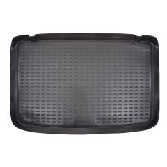 Tapis De Coffre Caoutchouc Premium Compatible Avec Renault Clio 3 2005-2012, Protection pour Le Transport des Bagages, Bord Haut, Antidérapant, Inodore