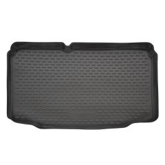 Tapis De Coffre Caoutchouc Premium Compatible Avec Renault Clio 5 depuis 2019, Parte Inferiore Del Tronco, Protection pour Le Transport des Bagages, Bord Haut, Antidérapant, Inodore