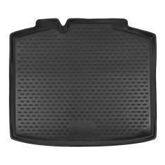 Tapis De Coffre Caoutchouc Premium Compatible Avec Skoda Rapid Spaceback depuis 2017, Protection pour Le Transport des Bagages, Bord Haut, Antidérapant, Inodore
