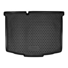 Tapis De Coffre Caoutchouc Premium Compatible Avec Skoda Fabia 3 5P. Berlina 2014-2021, Protection pour Le Transport des Bagages, Bord Haut, Antidérapant, Inodore
