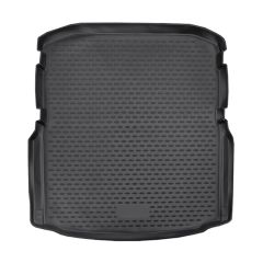 | Tapis De Coffre Caoutchouc Premium Compatible Avec Octavia 3 (Lft. 5 porte berlina) 2013-2020, Protection pour Le Transport des Bagages, Bord Haut, Antidérapant, Inodore