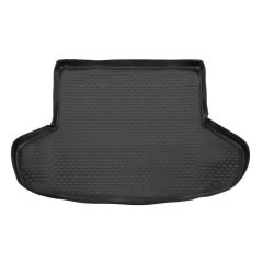 Tapis De Coffre Caoutchouc Premium Compatible Avec Toyota Avensis Break 2009-2017, Protection pour Le Transport des Bagages, Bord Haut, Antidérapant, Inodore