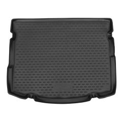 Tapis De Coffre Caoutchouc Premium Compatible Avec Toyota Auris Berline À Hayon Non Hybrid 2013-2018, Protection pour Le Transport des Bagages, Bord Haut, Antidérapant, Inodore