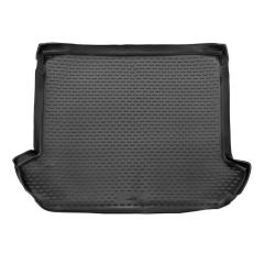 Tapis De Coffre Caoutchouc Premium Compatible Avec Volvo XC90 1 2003-2015, Protection pour Le Transport des Bagages, Bord Haut, Antidérapant, Inodore