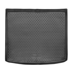 Tapis De Coffre Caoutchouc Premium Compatible Avec Volkswagen Touran 2 depuis 2015, Protection pour Le Transport des Bagages, Bord Haut, Antidérapant, Inodore