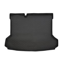 | Tapis De Coffre Caoutchouc Premium Compatible Avec ID.4 depuis 2020 (Électro), Protection pour Le Transport des Bagages, Bord Haut, Antidérapant, Inodore