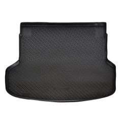 | Tapis De Coffre En Caoutchouc TPE Toutes Saisons Pour i30 depuis 2017, (Break), Bord Haut, Noir, Antidérapant, Toutes Saisons, Adapté Animaux de Compagnie