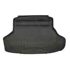 | Tapis De Coffre En Caoutchouc TPE Toutes Saisons Pour ES 6 2012-2018 (4 porte berlina), Bord Haut, Noir, Antidérapant, Toutes Saisons, Adapté Animaux de Compagnie