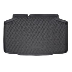 Tapis De Coffre En Caoutchouc TPE Toutes Saisons Pour Skoda Kamiq depuis 2019, Bord Haut, Noir, Antidérapant, Toutes Saisons, Adapté Animaux de Compagnie