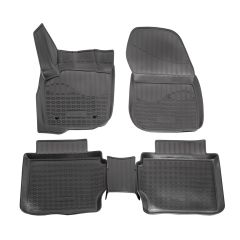 Tapis De Sol En Caoutchouc TPE Toutes Saisones Pour Ford Mondeo 5 2015-2022, Système de Fixation, Bord Haut, Noir, Antidérapant, Toutes Saisons