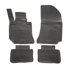 Tapis De Sol En Caoutchouc TPE Toutes Saisones Pour Mercedes E-Klasse W212 / S212 2009-2016, Système de Fixation, Bord Haut, Noir, Antidérapant, Toutes Saisons