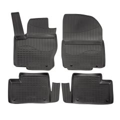 Tapis De Sol En Caoutchouc TPE Toutes Saisones Pour Mercedes GL X166 2012-2019, Système de Fixation, Bord Haut, Noir, Antidérapant, Toutes Saisons