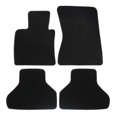 | Tapis de sol de qualité supérieure noir pour Bmw X5 F15 2013-2018, Ajustement Précis, Base Antidérapante, Avant et Arrière, Avec Attaches