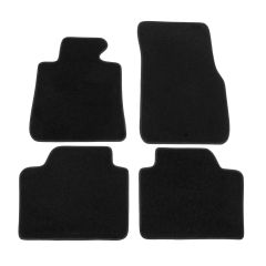 | Tapis de sol de qualité supérieure noir pour Bmw 3 F30 2012-2018 4 pcs, Ajustement Précis, Base Antidérapante, Avant et Arrière, Avec Attaches