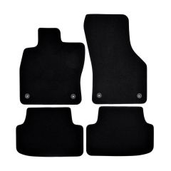 | Tapis de sol de qualité supérieure noir pour BMW X2 F39 2018-2023 4 pcs, Ajustement Précis, Base Antidérapante, Avant et Arrière, Avec Attaches