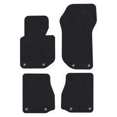 | Tapis de sol de qualité supérieure noir pour Bmw 3 E36 cabrio 1992-1998 4 pcs, Ajustement Précis, Base Antidérapante, Avant et Arrière, Avec Attaches