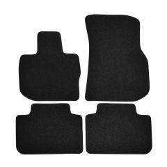 | Tapis de sol de qualité supérieure noir pour BMW X3 G01 2017-2023 4 pcs, Ajustement Précis, Base Antidérapante, Avant et Arrière, Avec Attaches