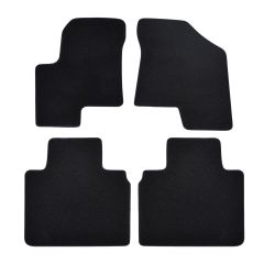 | Tapis de sol de qualité supérieure noir pour Dongfeng Fengon iX5 depuis 2019 4 pcs, Ajustement Précis, Base Antidérapante, Avant et Arrière, Avec Attaches