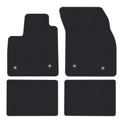 | Tapis de sol de qualité supérieure noir pour Ford Focus 4 depuis 2018 4 pcs, Ajustement Précis, Base Antidérapante, Avant et Arrière, Avec Attaches