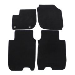 | Tapis de sol de qualité supérieure noir pour Honda HRV 2015-2021 4 pcs, Ajustement Précis, Base Antidérapante, Avant et Arrière, Avec Attaches