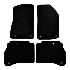 | Tapis de sol de qualité supérieure noir pour Jeep Gladiator depuis 2020 4 pcs, Ajustement Précis, Base Antidérapante, Avant et Arrière, Avec Attaches
