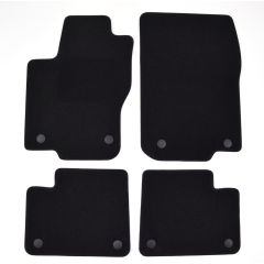 | Tapis de sol de qualité supérieure noir pour Mercedes GLE coupe C292 2015-2020 4 pcs, Ajustement Précis, Base Antidérapante, Avant et Arrière, Avec Attaches