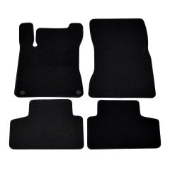 | Tapis de sol de qualité supérieure noir pour Mercedes GLB X247 depuis 2020 4 pcs, Ajustement Précis, Base Antidérapante, Avant et Arrière, Avec Attaches