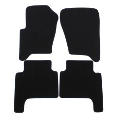 | Tapis de sol de qualité supérieure noir pour Land Rover Rover Sport 2005-2012 4 pcs, Ajustement Précis, Base Antidérapante, Avant et Arrière, Avec Attaches