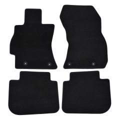 | Tapis de sol de qualité supérieure noir pour Subaru Outback 2009-2015 4 pcs, Ajustement Précis, Base Antidérapante, Avant et Arrière, Avec Attaches