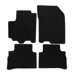 | Tapis de sol de qualité supérieure noir pour Suzuki Suzuki Vitara depuis 2015 4 pcs, Ajustement Précis, Base Antidérapante, Avant et Arrière, Avec Attaches