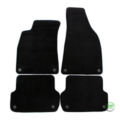 Tapis de sol de qualité supérieure pour Audi A4 B6 / B7 2001-2008, Ajustement précis, Base Antidérapante, Renforcée Dans la Zone de la Pédale