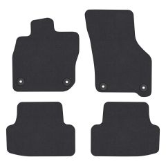 | Tapis de sol de qualité supérieure anthracite pour Audi A3 8Y depuis 2020 (MHEV) 4 pcs, Ajustement Précis, Base Antidérapante, Couleur Anthracite, Avant et Arrière, Avec Attaches