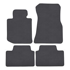 | Tapis de sol de qualité supérieure anthracite pour Bmw 3 G20 G21 depuis 2018 4 pcs, Ajustement Précis, Base Antidérapante, Couleur Anthracite, Avant et Arrière, Avec Attaches