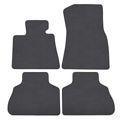 | Tapis de sol de qualité supérieure anthracite pour Bmw X5 G05 depuis 2019 4 pcs, Ajustement Précis, Base Antidérapante, Couleur Anthracite, Avant et Arrière, Avec Attaches