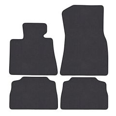 | Tapis de sol de qualité supérieure anthracite pour Bmw X6 G06 depuis 2020 4 pcs, Ajustement Précis, Base Antidérapante, Couleur Anthracite, Avant et Arrière, Avec Attaches