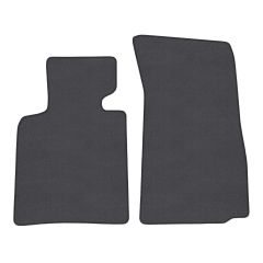 | Tapis de sol de qualité supérieure anthracite pour Bmw Z4 E85 2003-2008 2 pcs, Ajustement Précis, Base Antidérapante, Couleur Anthracite, Avant et Arrière, Avec Attaches