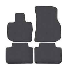 | Tapis de sol de qualité supérieure anthracite pour Bmw X3 G01 2017-2023 4 pcs, Ajustement Précis, Base Antidérapante, Couleur Anthracite, Avant et Arrière, Avec Attaches