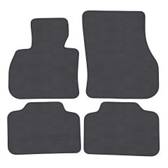 | Tapis de sol de qualité supérieure anthracite pour Mini Countryman F60 depuis 2017 4 pcs, Ajustement Précis, Base Antidérapante, Couleur Anthracite, Avant et Arrière, Avec Attaches