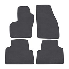 | Tapis de sol de qualité supérieure anthracite pour Ford Kuga 2008-2012 4 pcs, Ajustement Précis, Base Antidérapante, Couleur Anthracite, Avant et Arrière, Avec Attaches